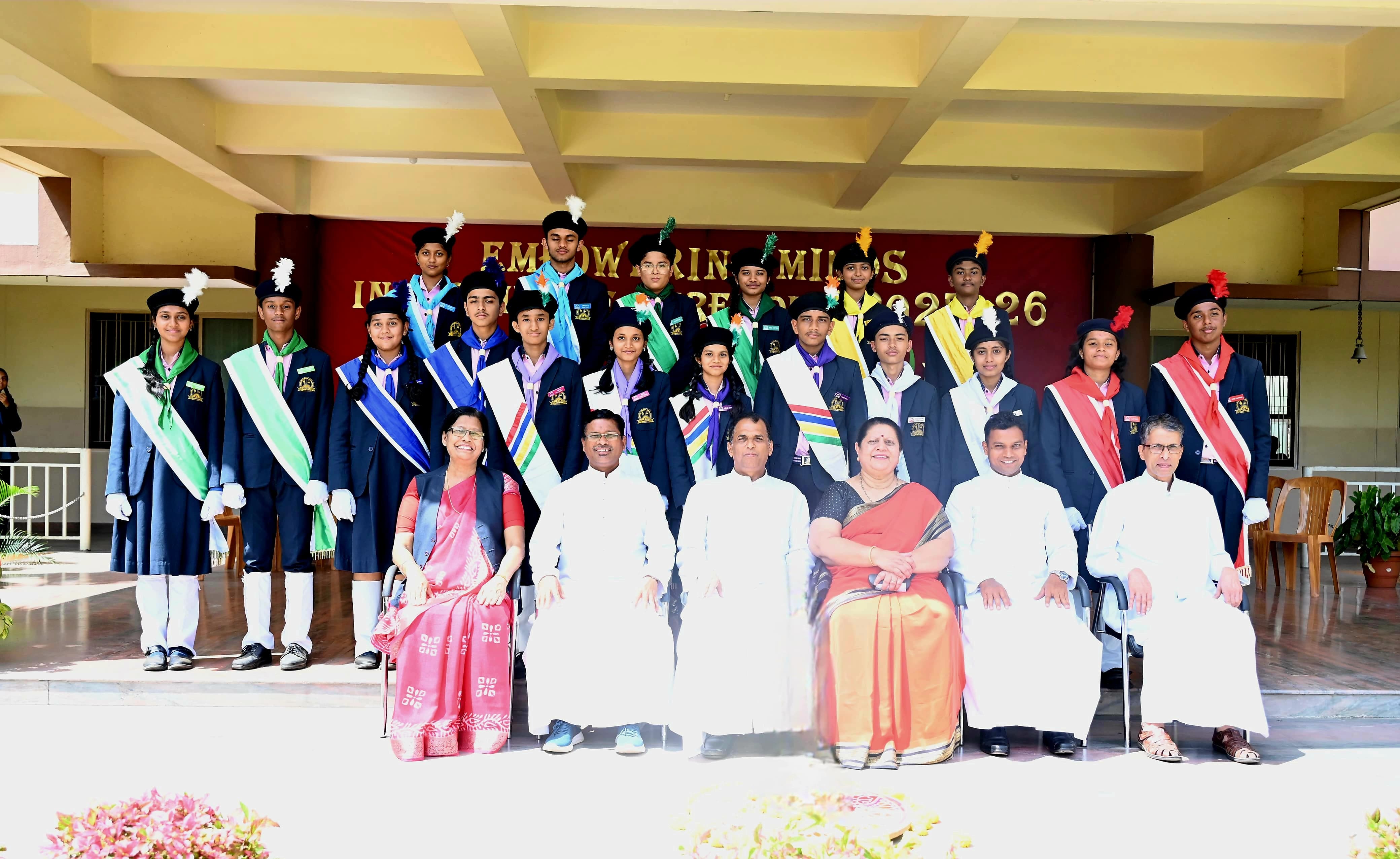 Spectacular Investiture Ceremony of Student's Council at SACS 2025-26